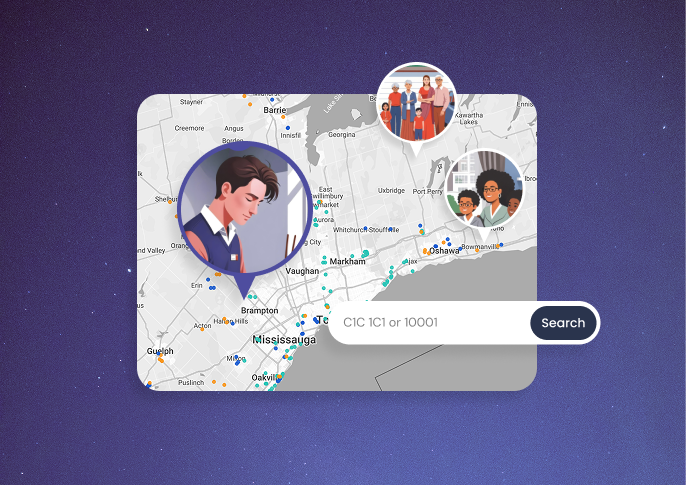 Postal Code and ZIP Code Mapping